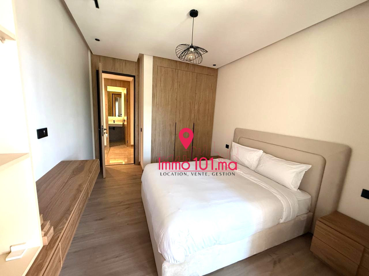 Location duplex neuf meublé à l’Orangeraie – Souissi SILAM2327